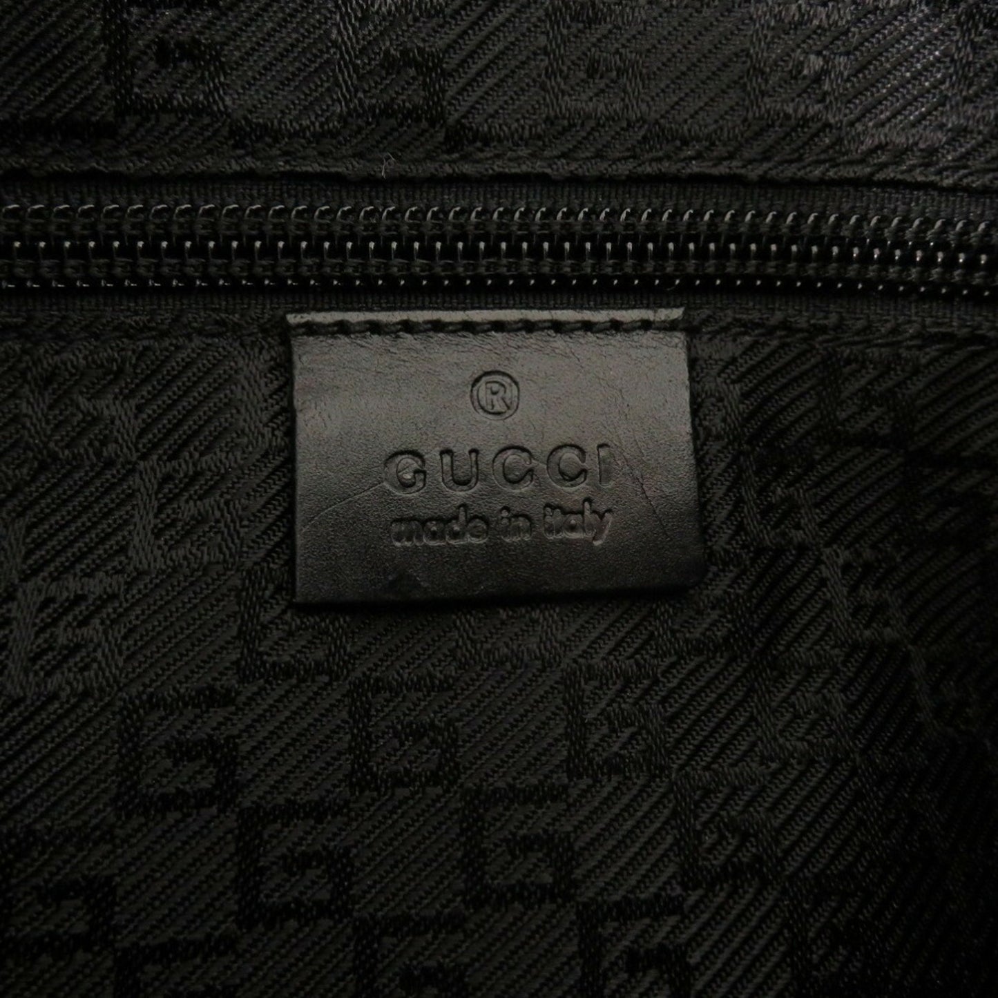 Gucci Canvas Black Shoulder Bags