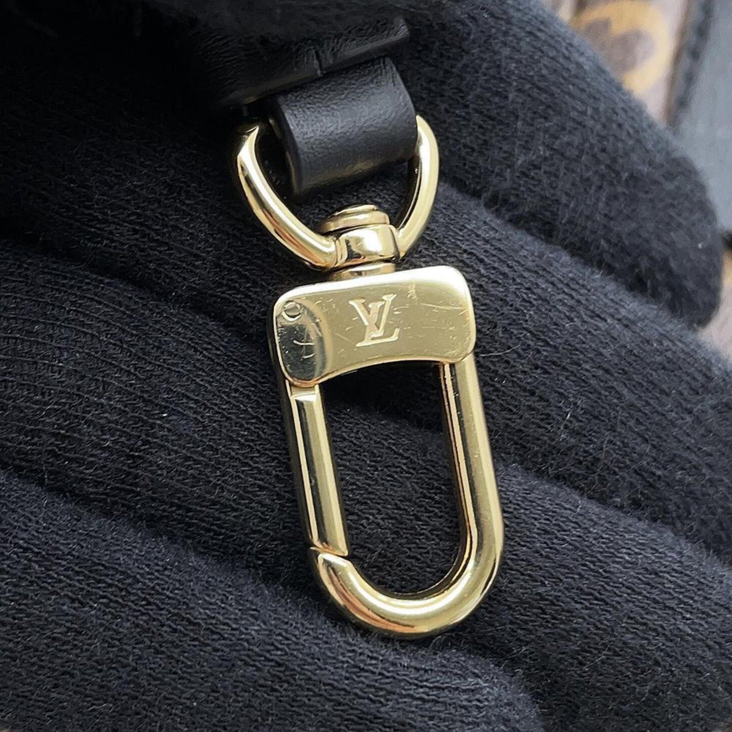 Louis Vuitton Monogram Canvas Black Backpacks