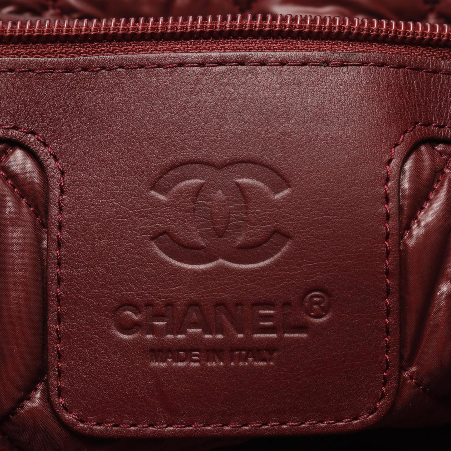 Chanel Nylon Black Travel Bags