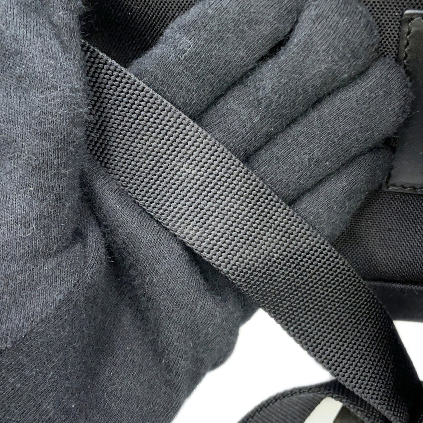 Saint Laurent Canvas Black Backpacks