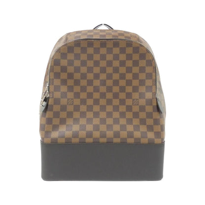 Louis Vuitton Coated Canvas Brown Backpacks