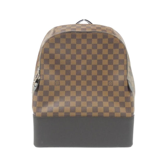 Louis Vuitton Coated Canvas Brown Backpacks
