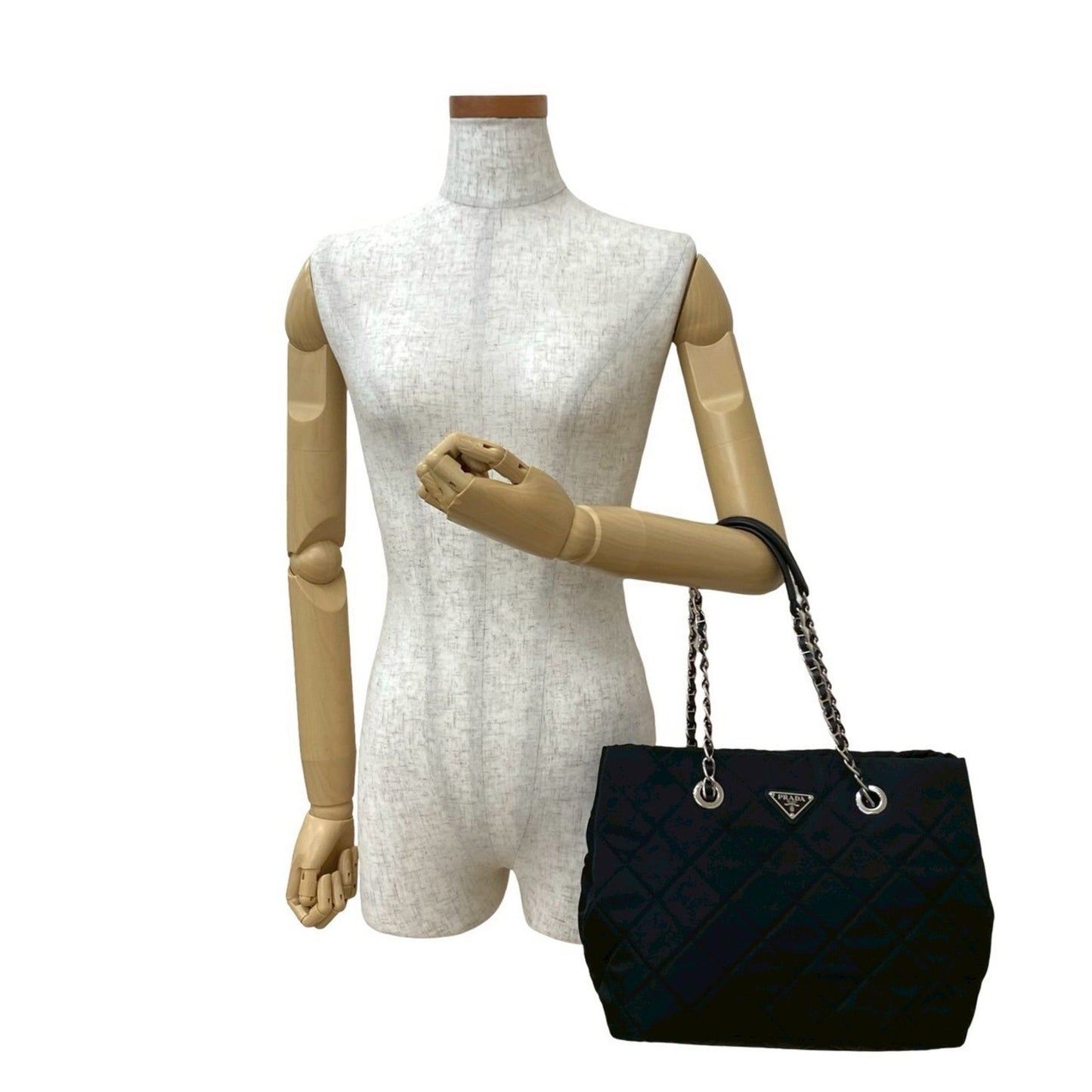 Prada Nylon Black Shoulder Bags