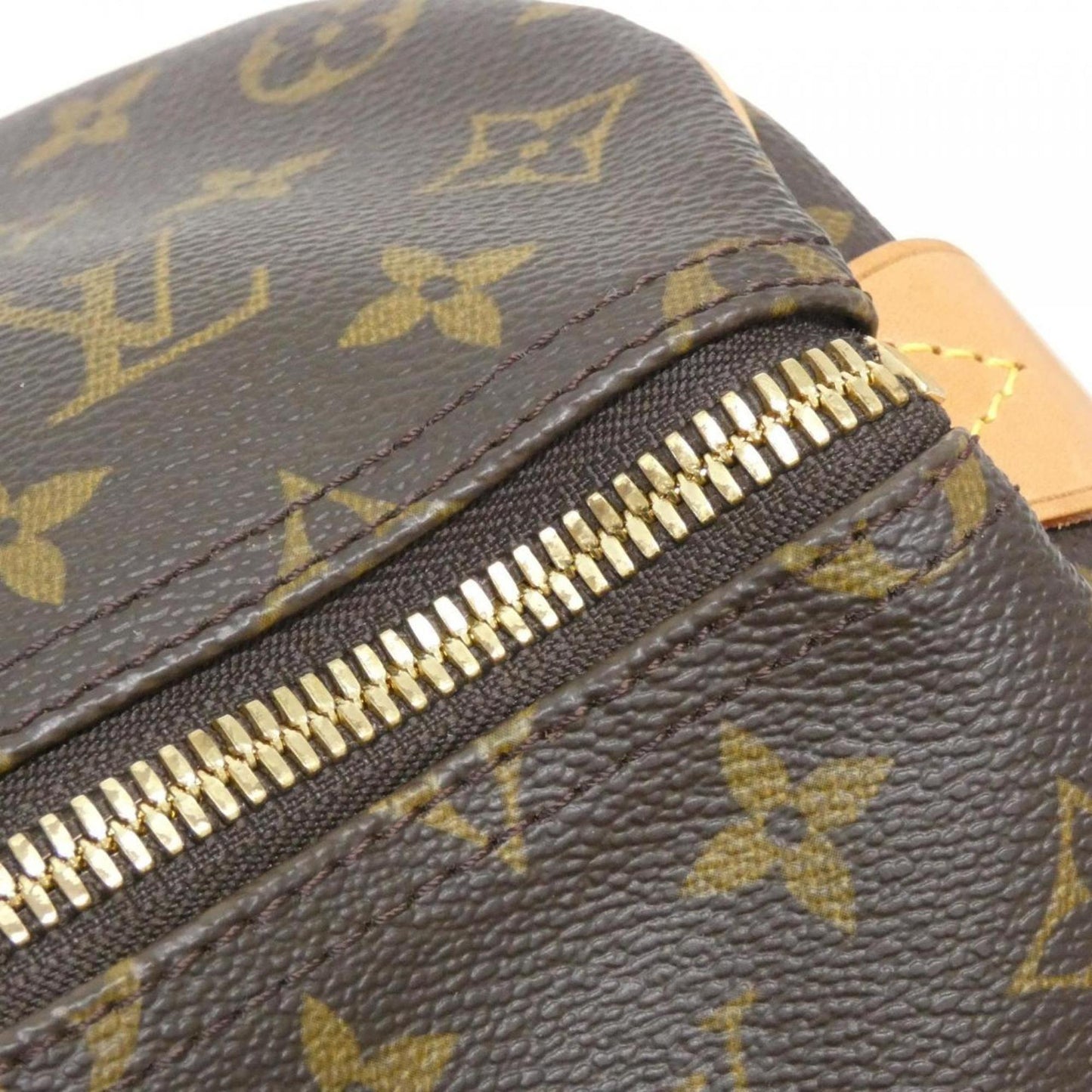 Louis Vuitton Coated Canvas Brown Travel Bags