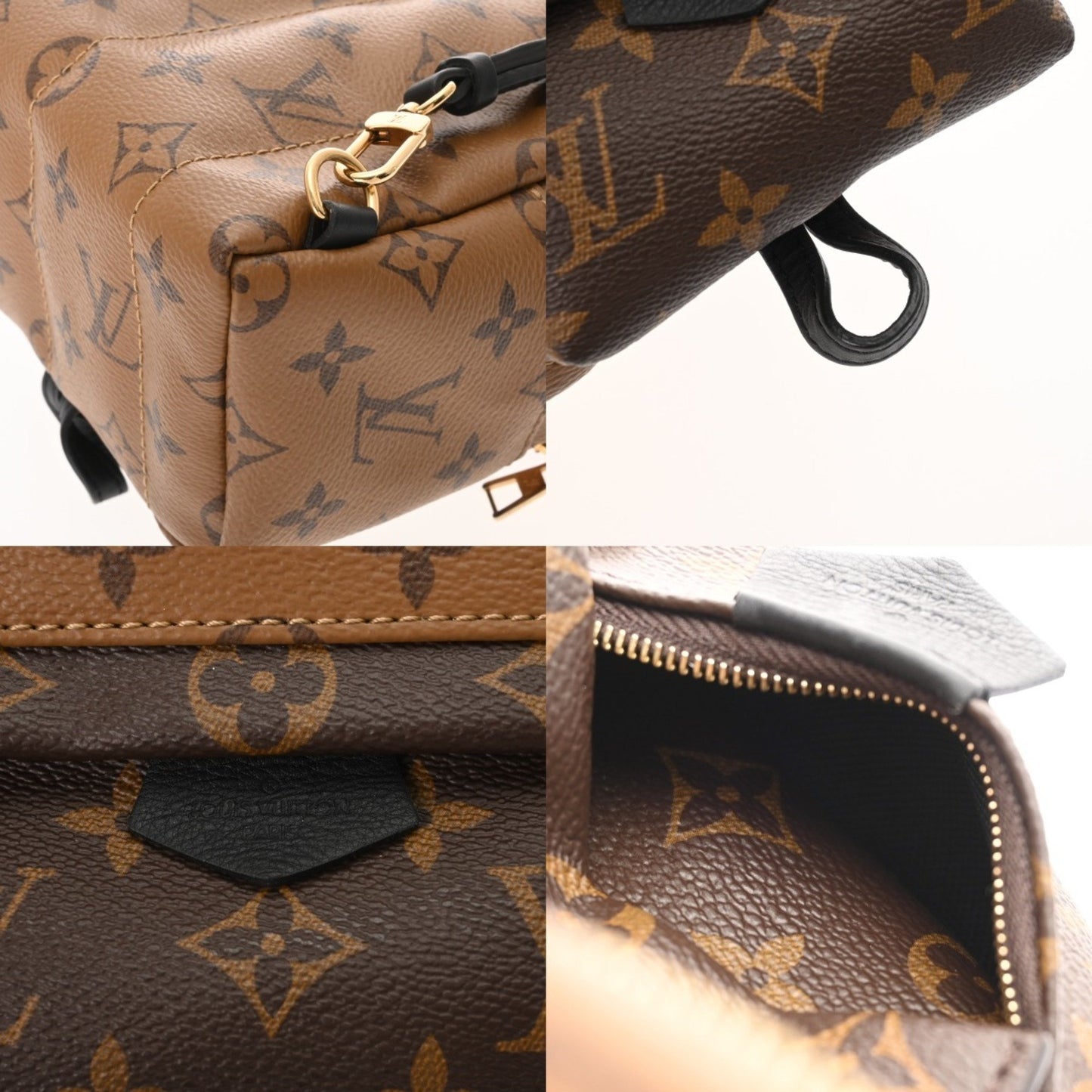 Louis Vuitton Monogram Canvas Brown Backpacks