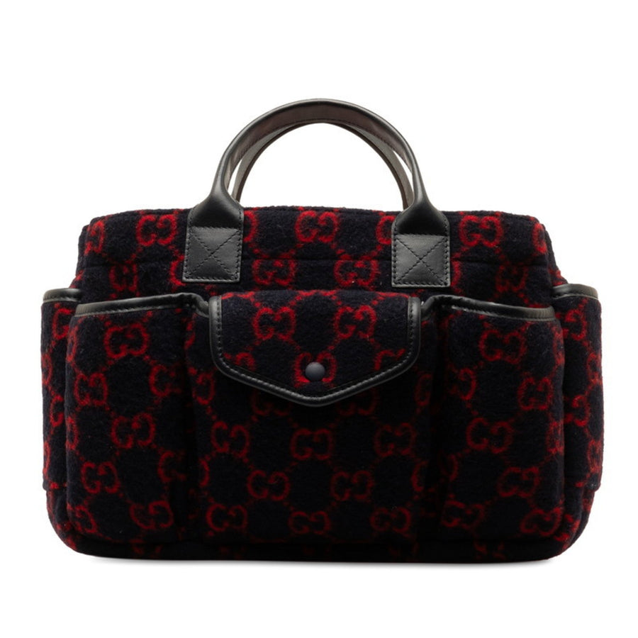 Gucci Wool Blue Handbags