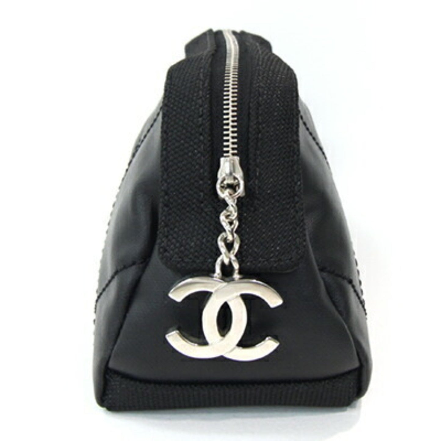 Chanel Coated Canvas Black Small Bags