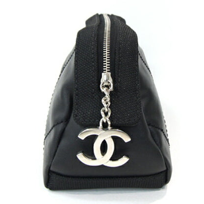 Chanel Coated Canvas Black Small Bags