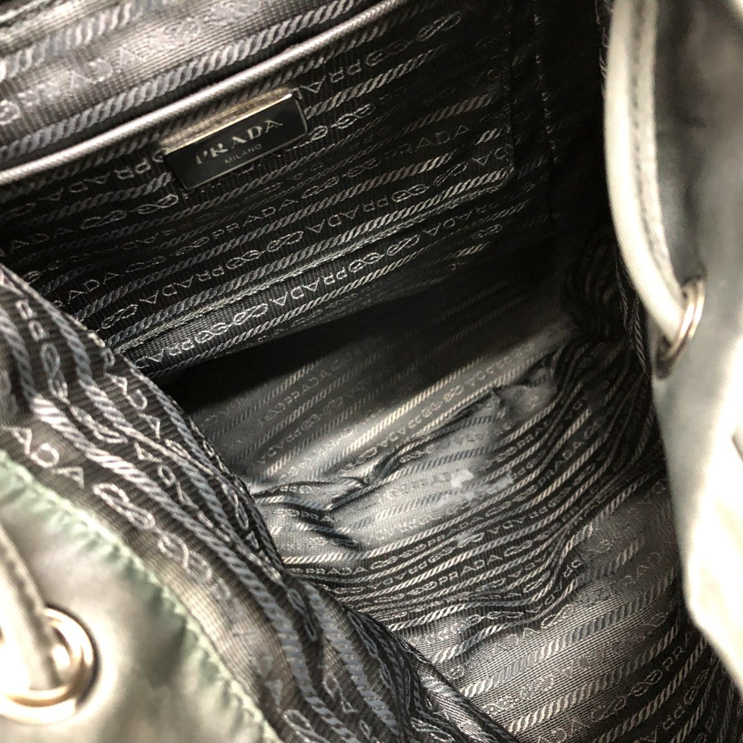 Prada Others Gray Backpacks