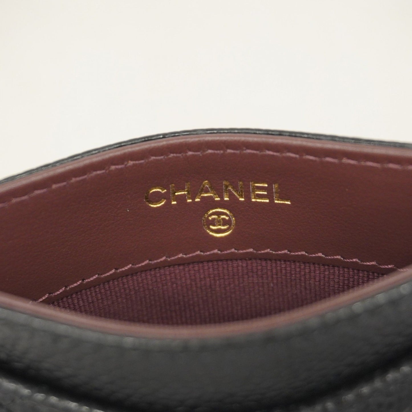 Chanel Calfskin Black Cases