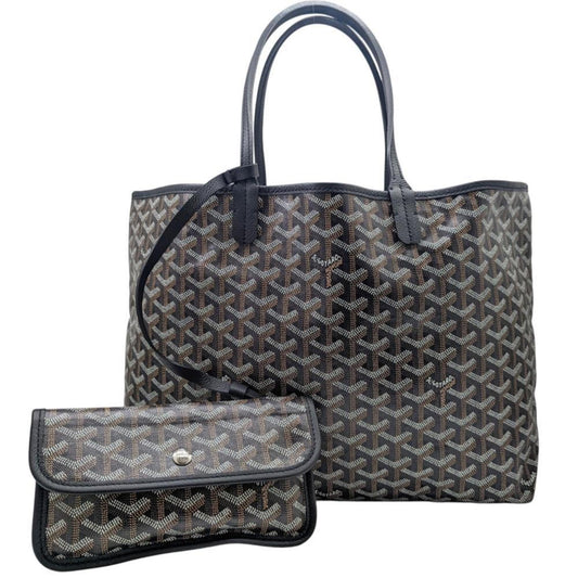Goyard Coated Canvas Black Tote Bags