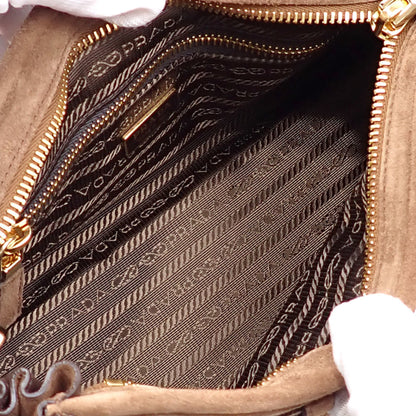 Prada Other Leather Brown Shoulder Bags