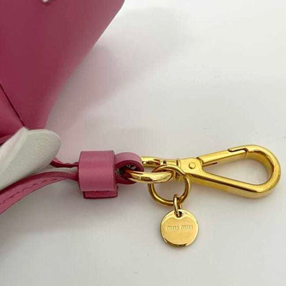 Miu Miu Others Pink Key Rings