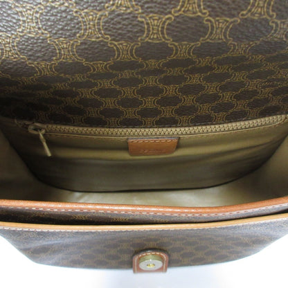 Celine Pvc Brown Shoulder Bags