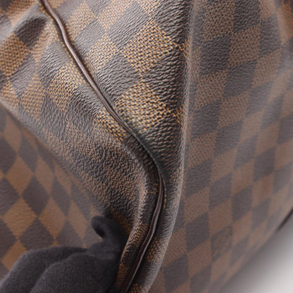 Louis Vuitton Coated Canvas Brown Travel Bags