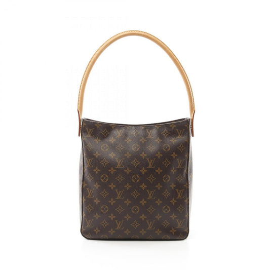 Louis Vuitton Coated Canvas Brown Shoulder Bags