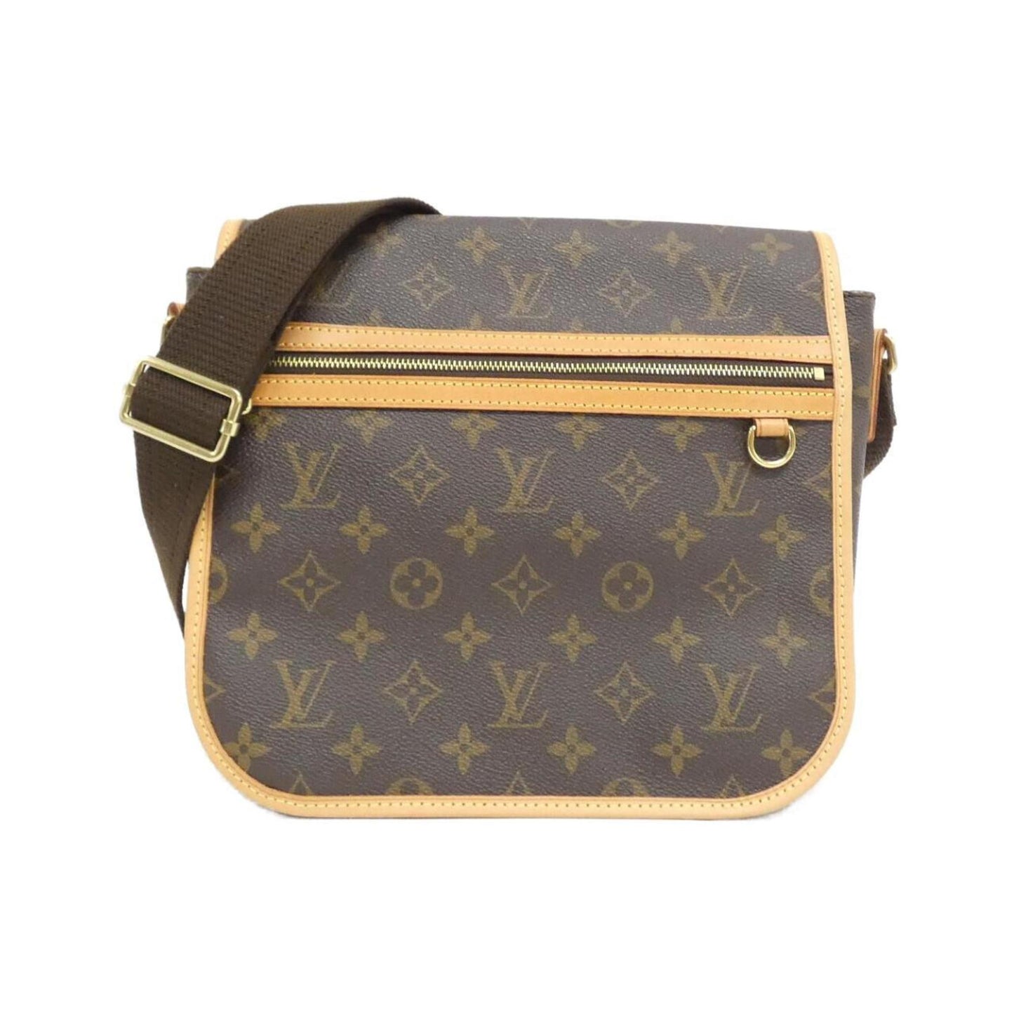 Louis Vuitton Coated Canvas Brown Shoulder Bags