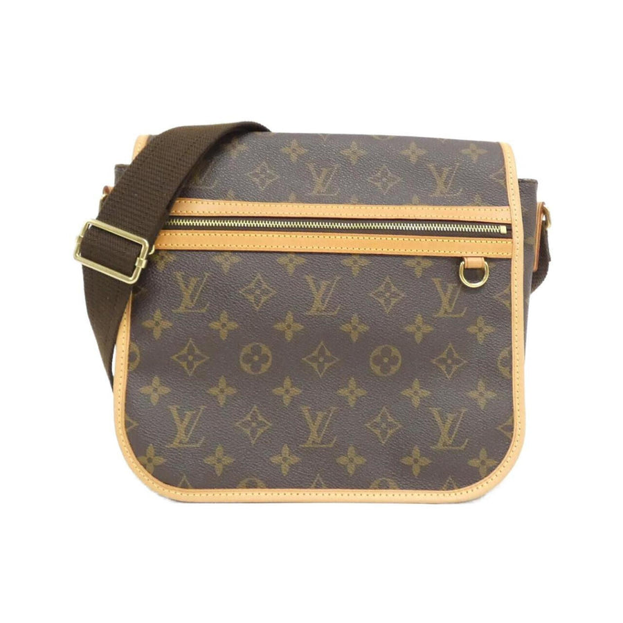 Louis Vuitton Coated Canvas Brown Shoulder Bags