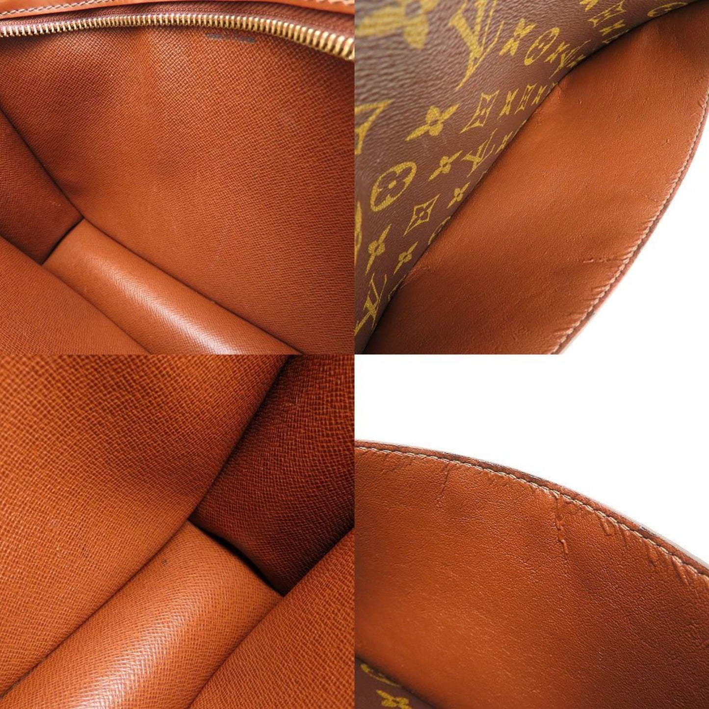Louis Vuitton Canvas Brown Clutch Bags