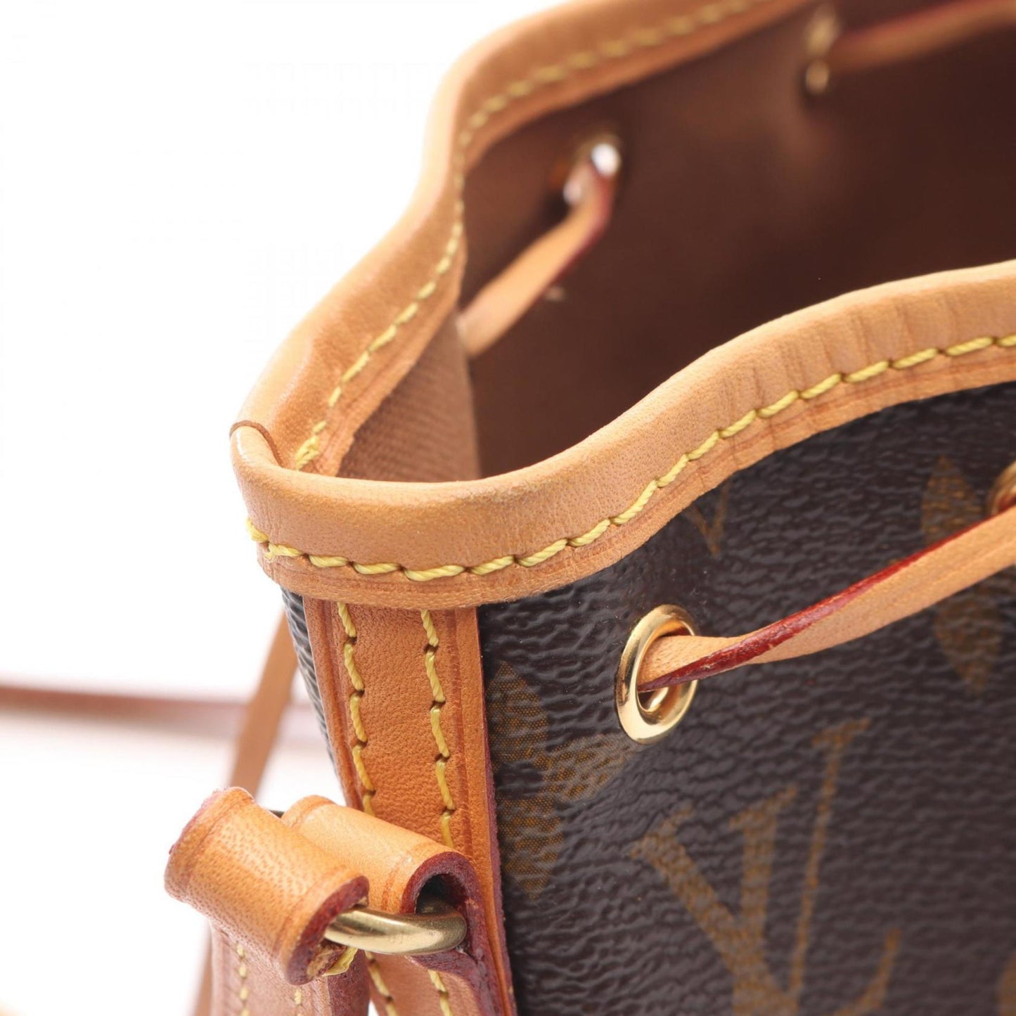 Louis Vuitton Coated Canvas Brown Shoulder Bags