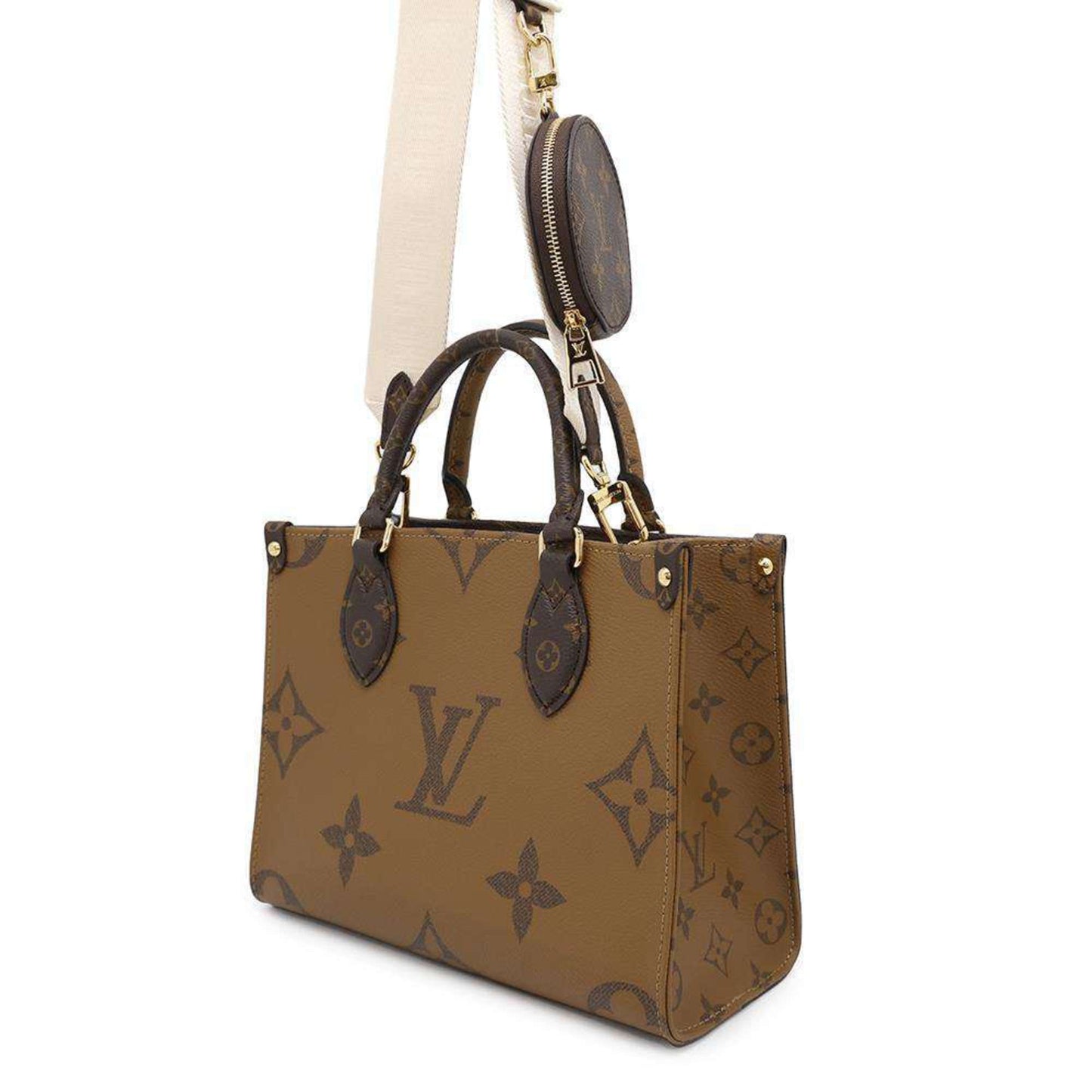 Louis Vuitton Monogram Canvas Red Handbags