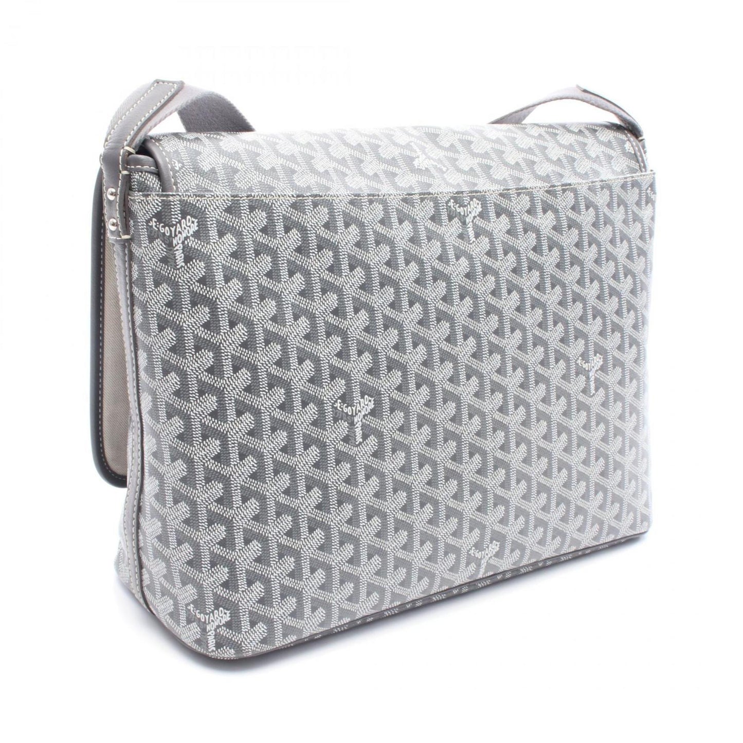 Goyard Coated Canvas Gray Shoulder Bags