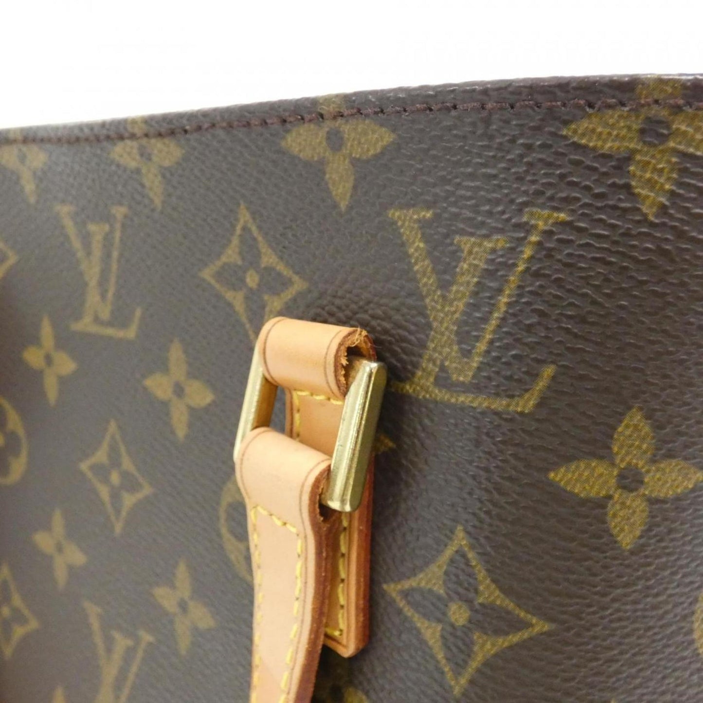 Louis Vuitton Coated Canvas Brown Handbags