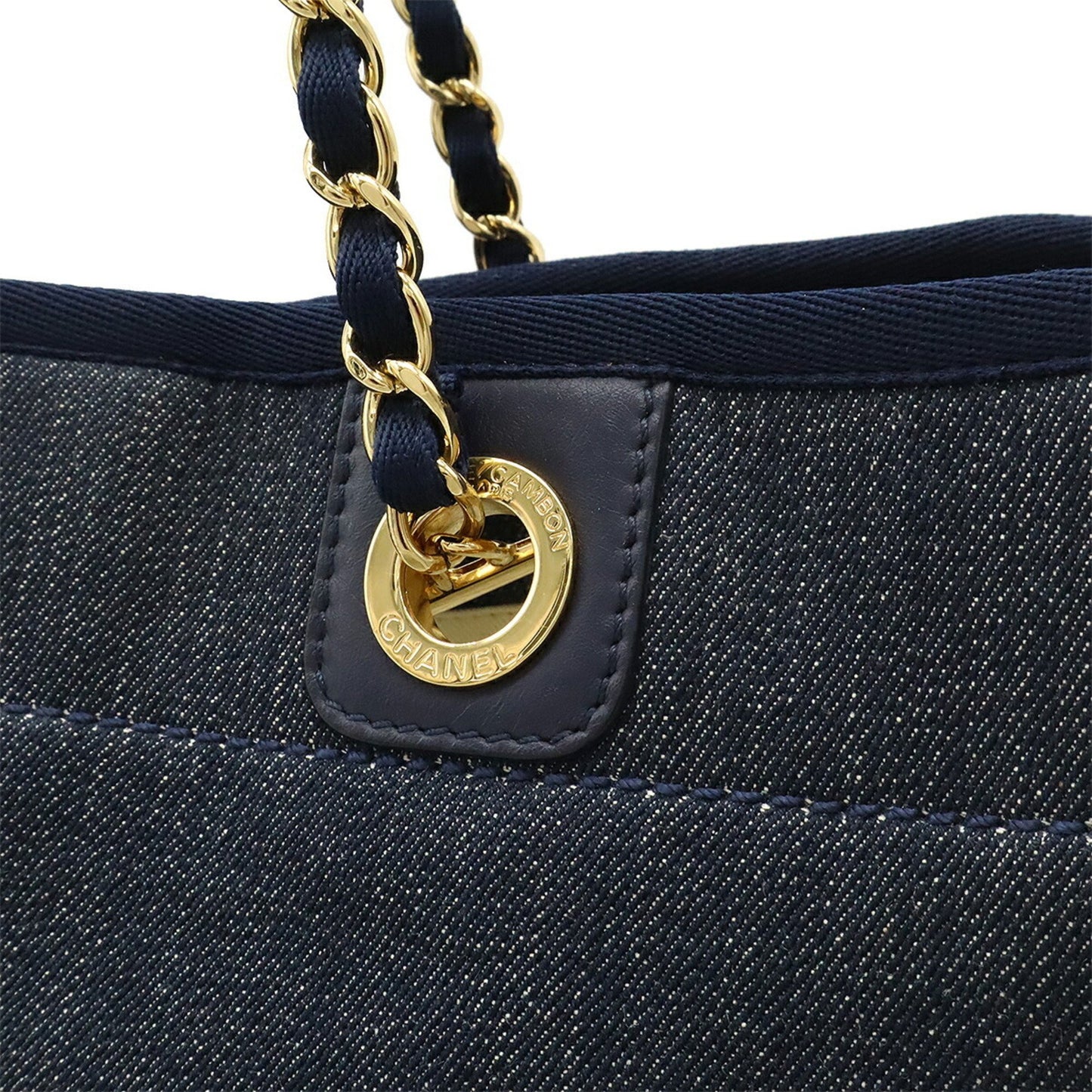 Chanel Denim Blue Shoulder Bags