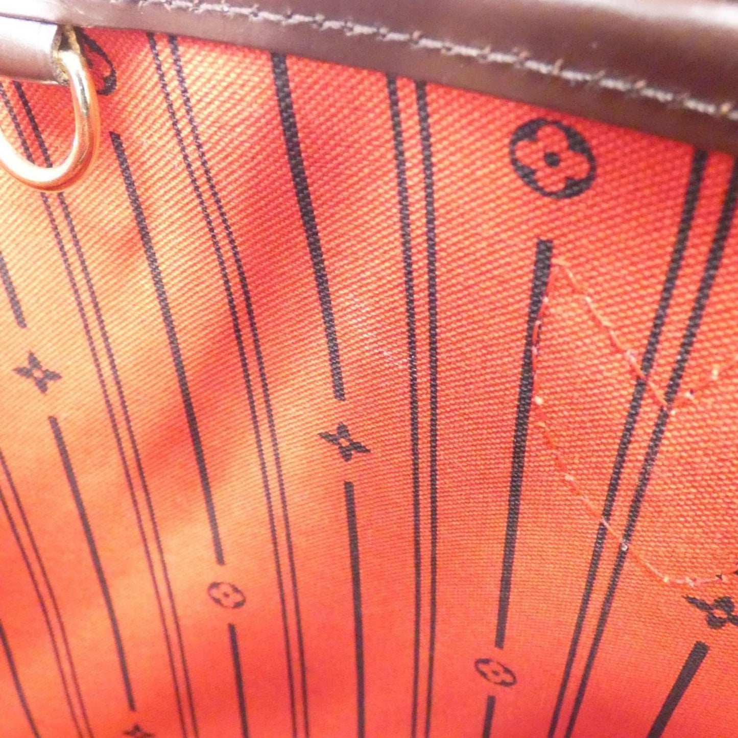 Louis Vuitton Coated Canvas Brown Handbags