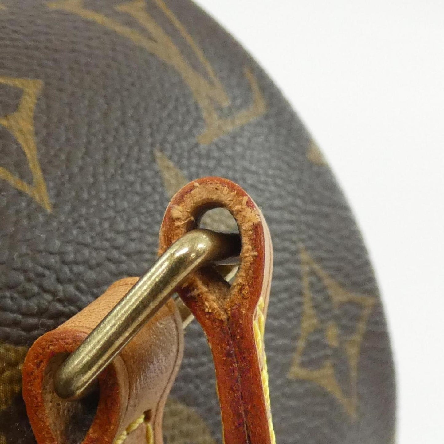Louis Vuitton Coated Canvas Brown Handbags