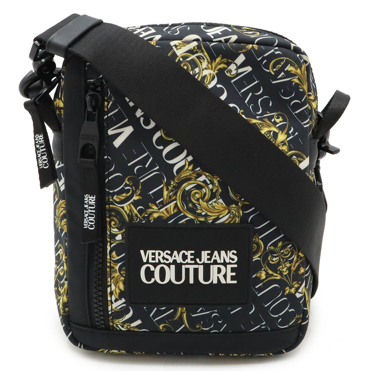 Versace Nylon Black Shoulder Bags