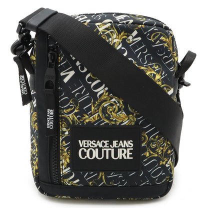 Versace Nylon Black Shoulder Bags