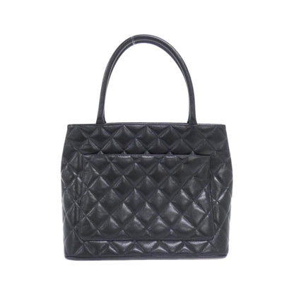 Chanel Calfskin Black Handbags
