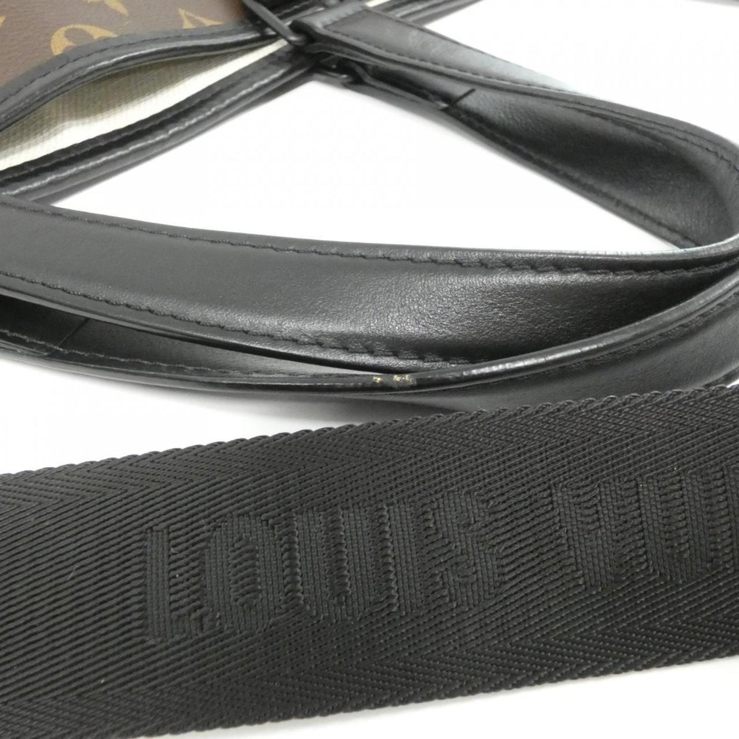 Louis Vuitton Coated Canvas Brown Handbags
