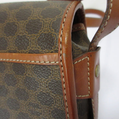 Celine Pvc Brown Shoulder Bags