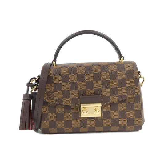 Louis Vuitton Coated Canvas Brown Handbags