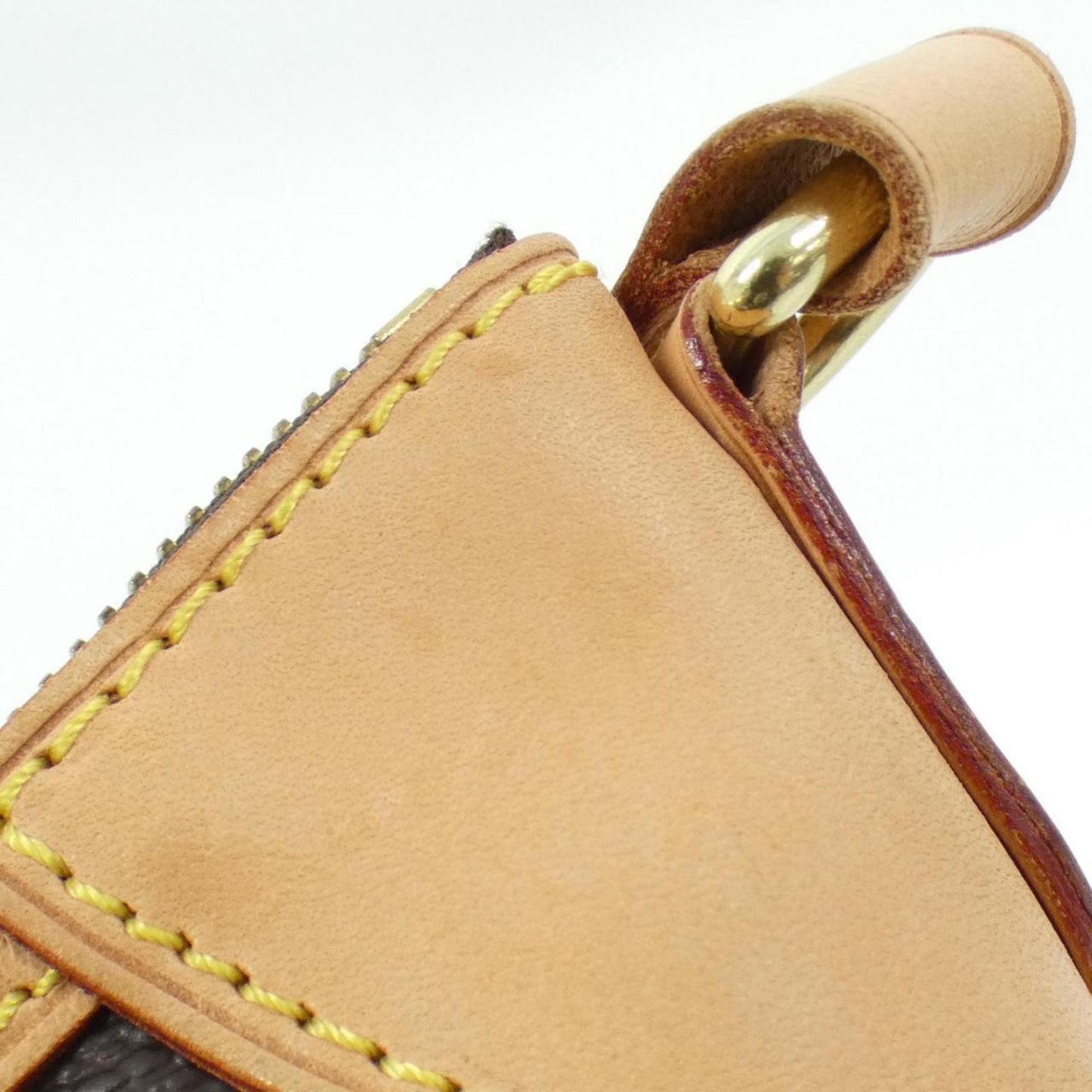 Louis Vuitton Coated Canvas Brown Shoulder Bags