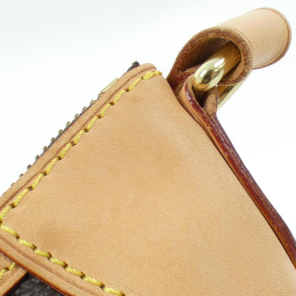 Louis Vuitton Coated Canvas Brown Shoulder Bags