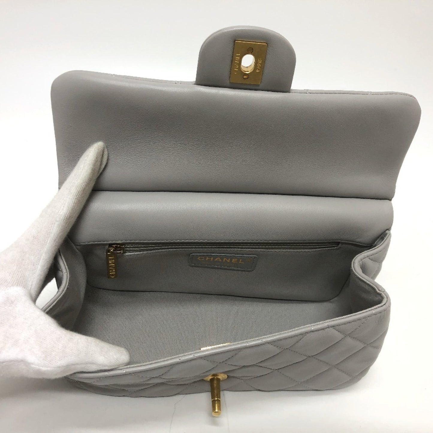 Chanel Others Gray Handbags