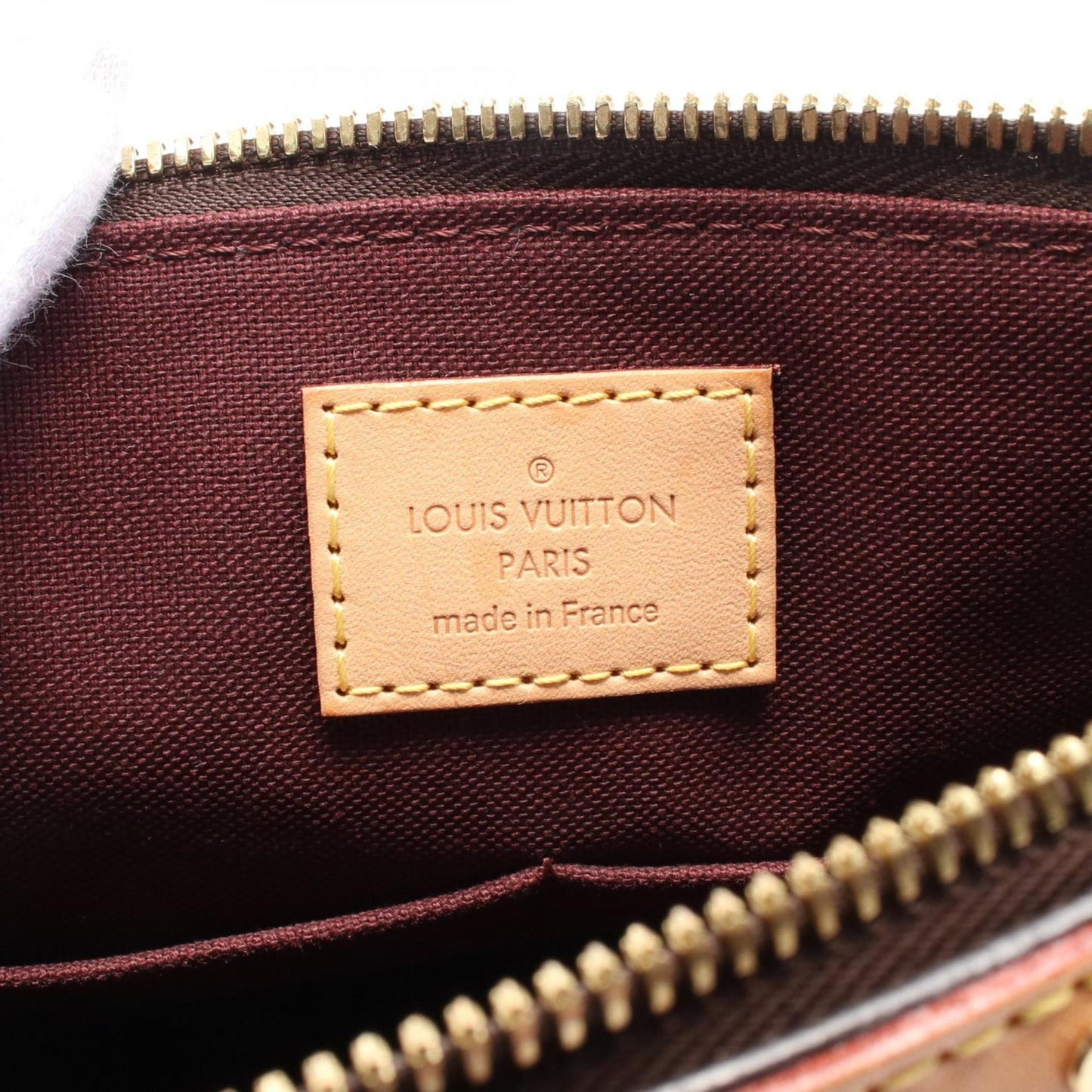 Louis Vuitton Coated Canvas Brown Handbags