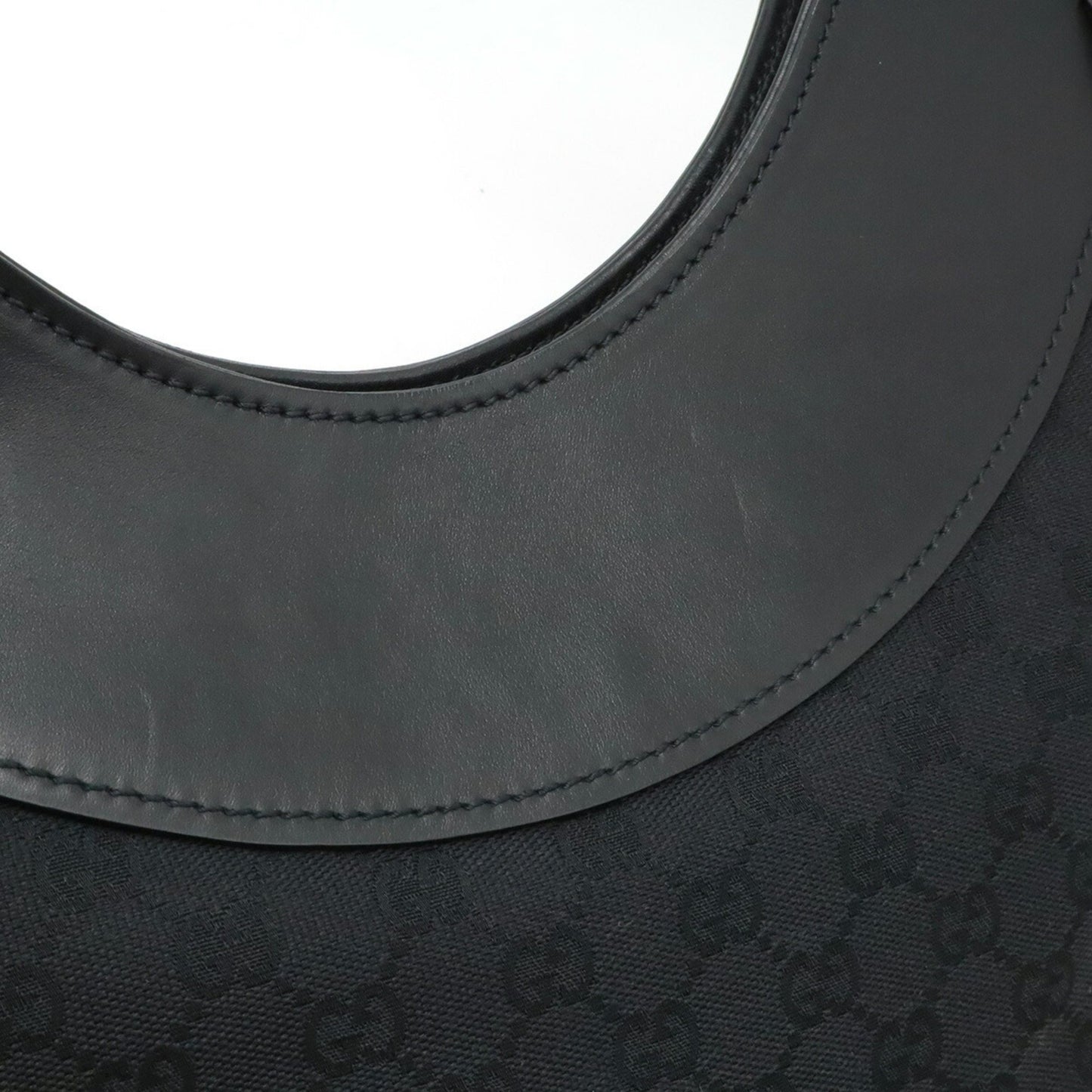 Gucci Canvas Black Shoulder Bags