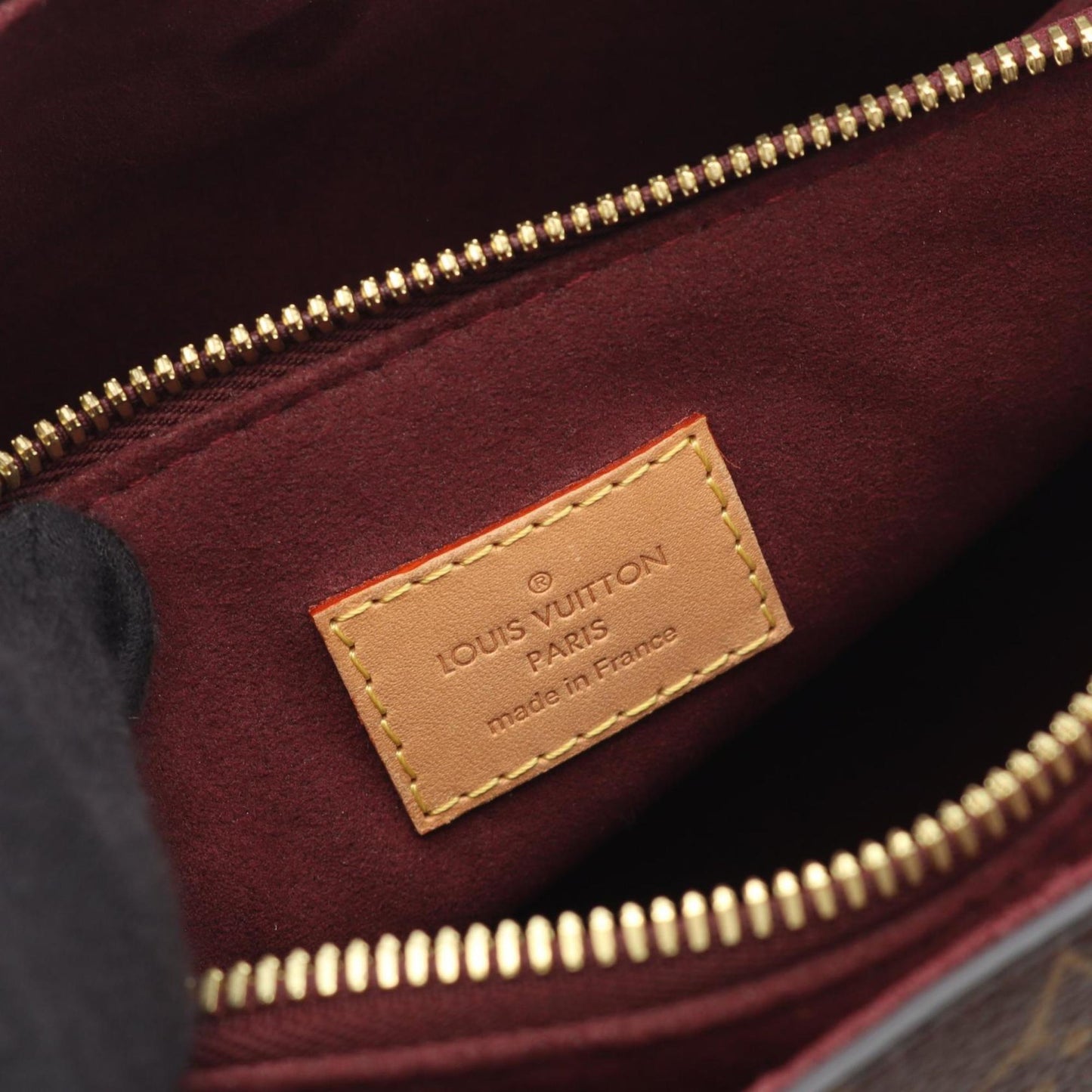 Louis Vuitton Coated Canvas Brown Handbags