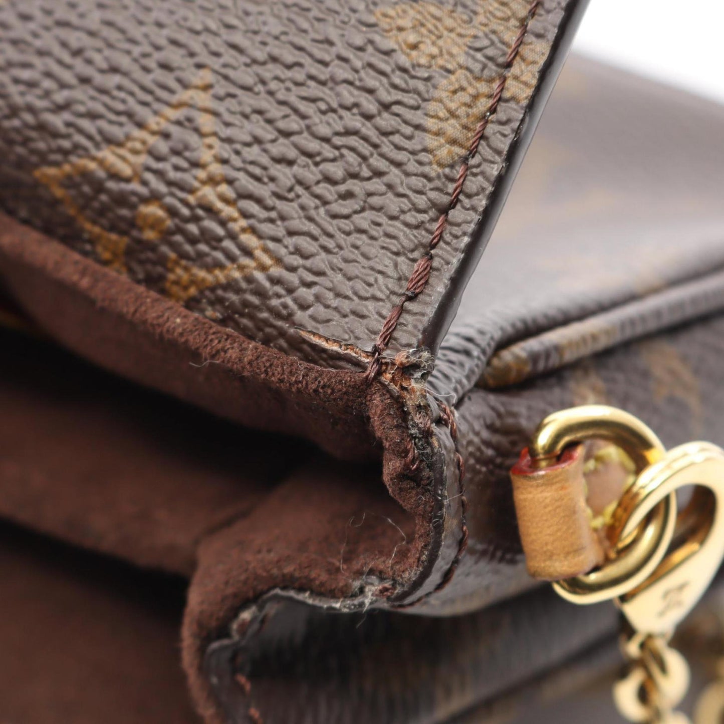 Louis Vuitton Pvc Brown Handbags