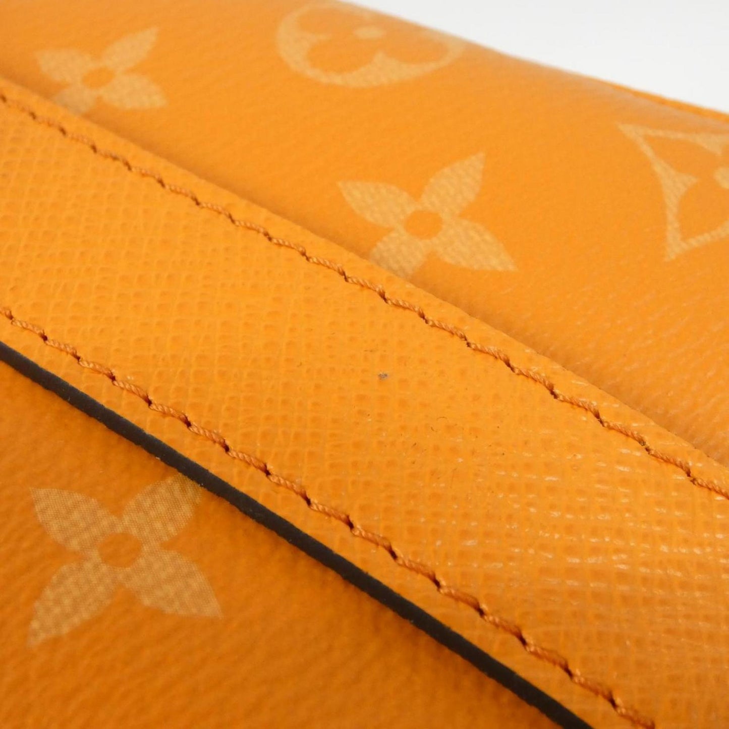 Louis Vuitton Coated Canvas Orange Travel Bags