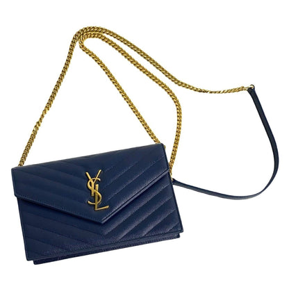 Saint Laurent Others Blue Shoulder Bags
