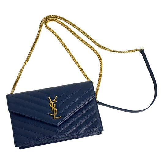 Saint Laurent Others Blue Shoulder Bags