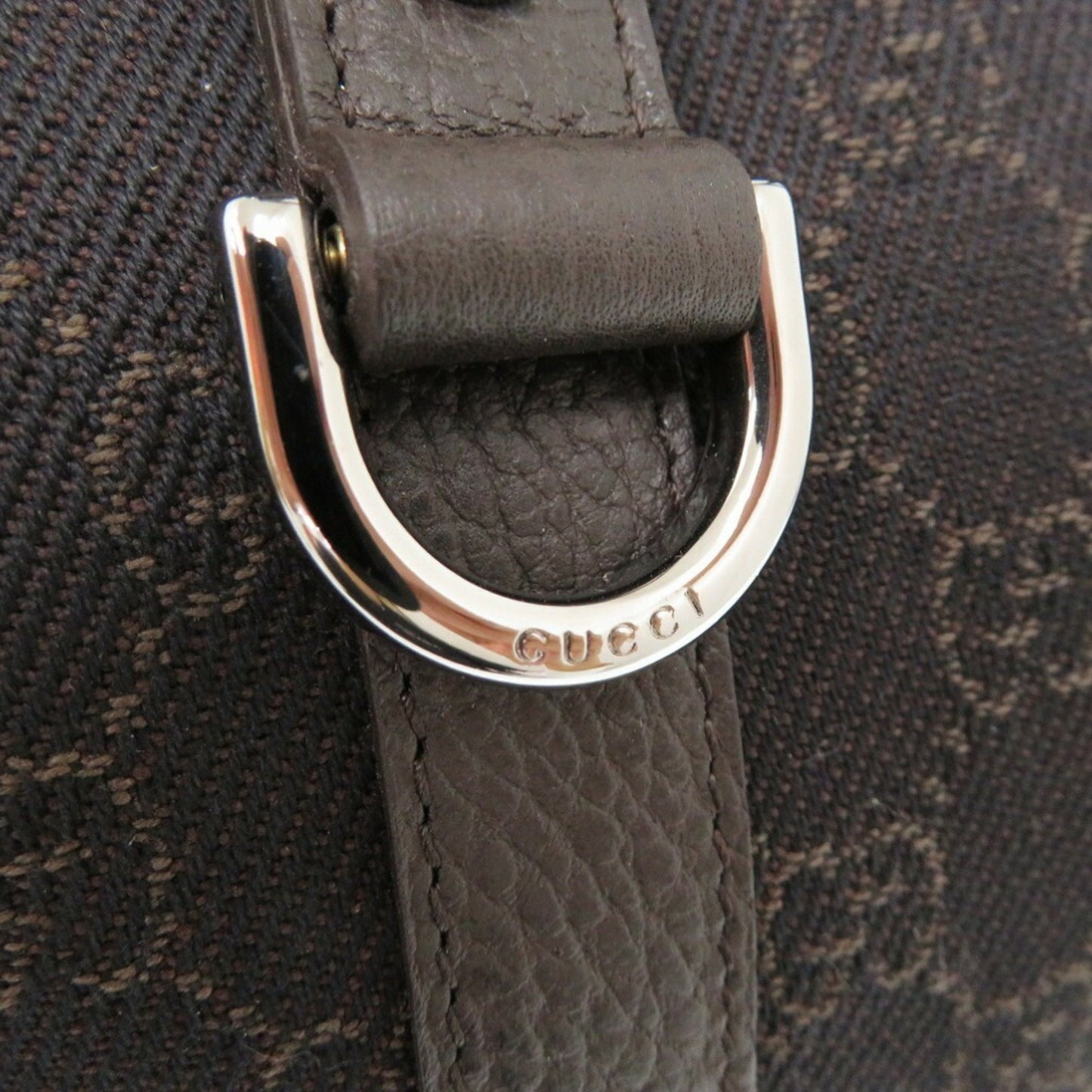 Gucci Canvas Brown Tote Bags