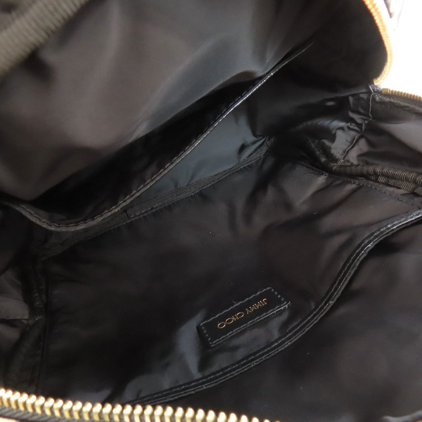 Jimmy Choo Nylon Black Backpacks