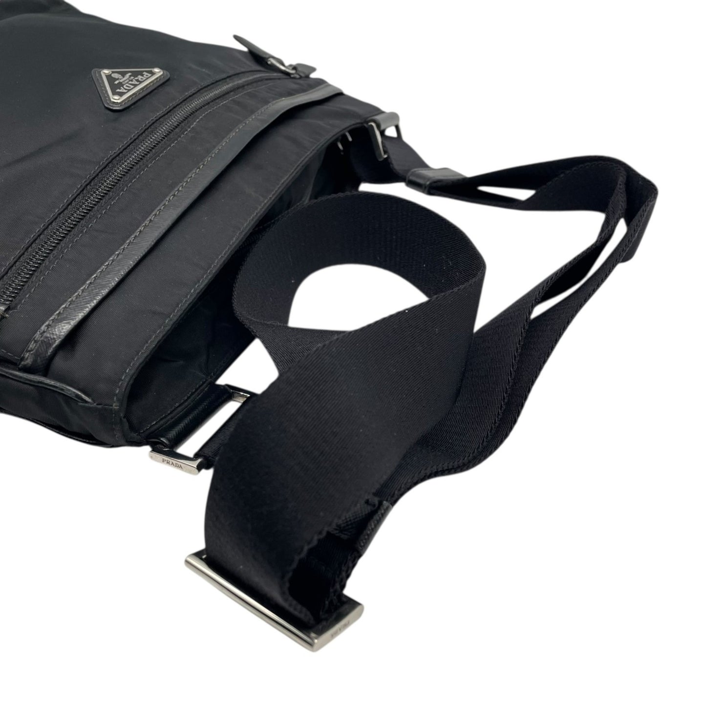 Prada Nylon Black Shoulder Bags