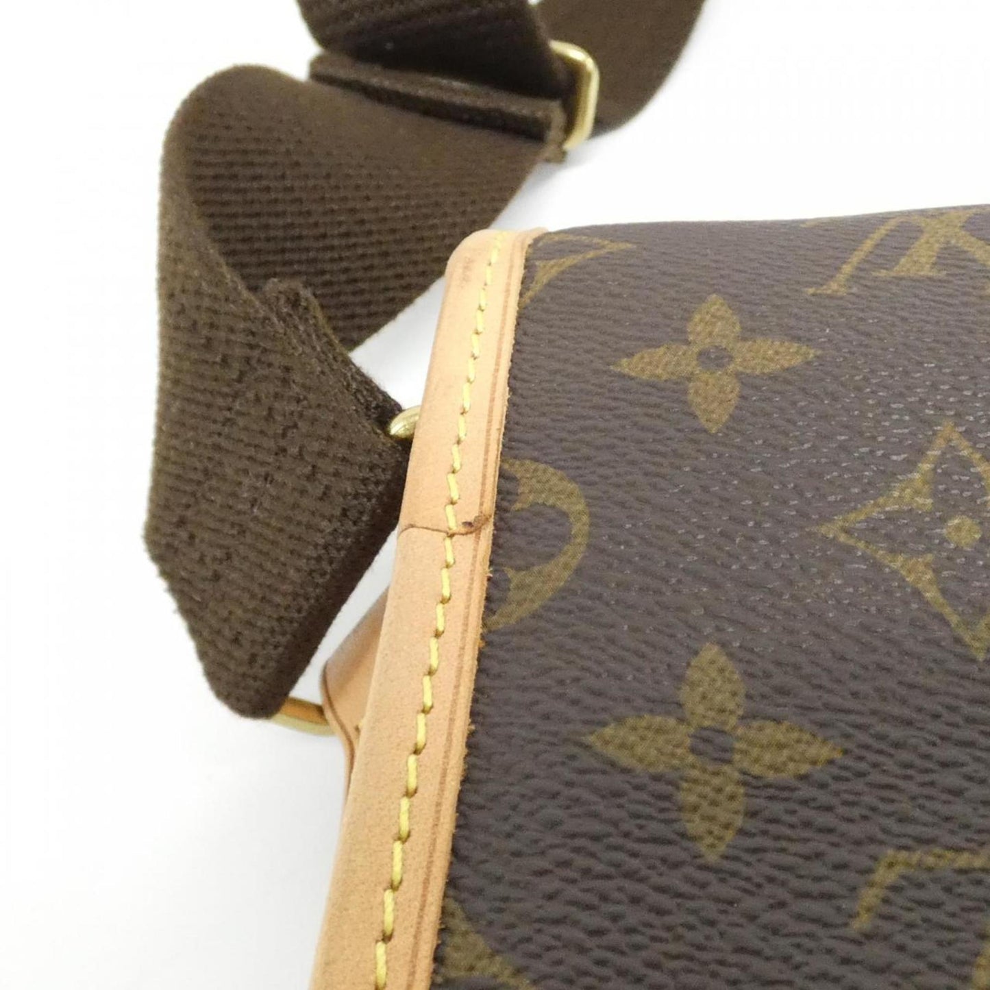 Louis Vuitton Coated Canvas Brown Shoulder Bags